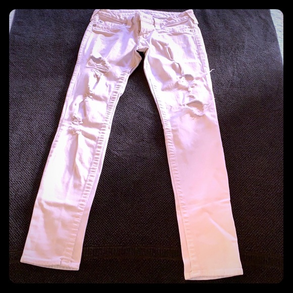True Religion Denim - True Religion white jeans